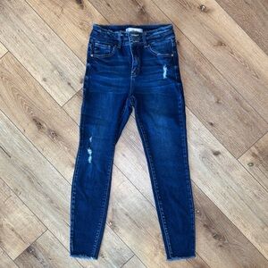 KanCan Dark Blue Skinny Jeans 5/26